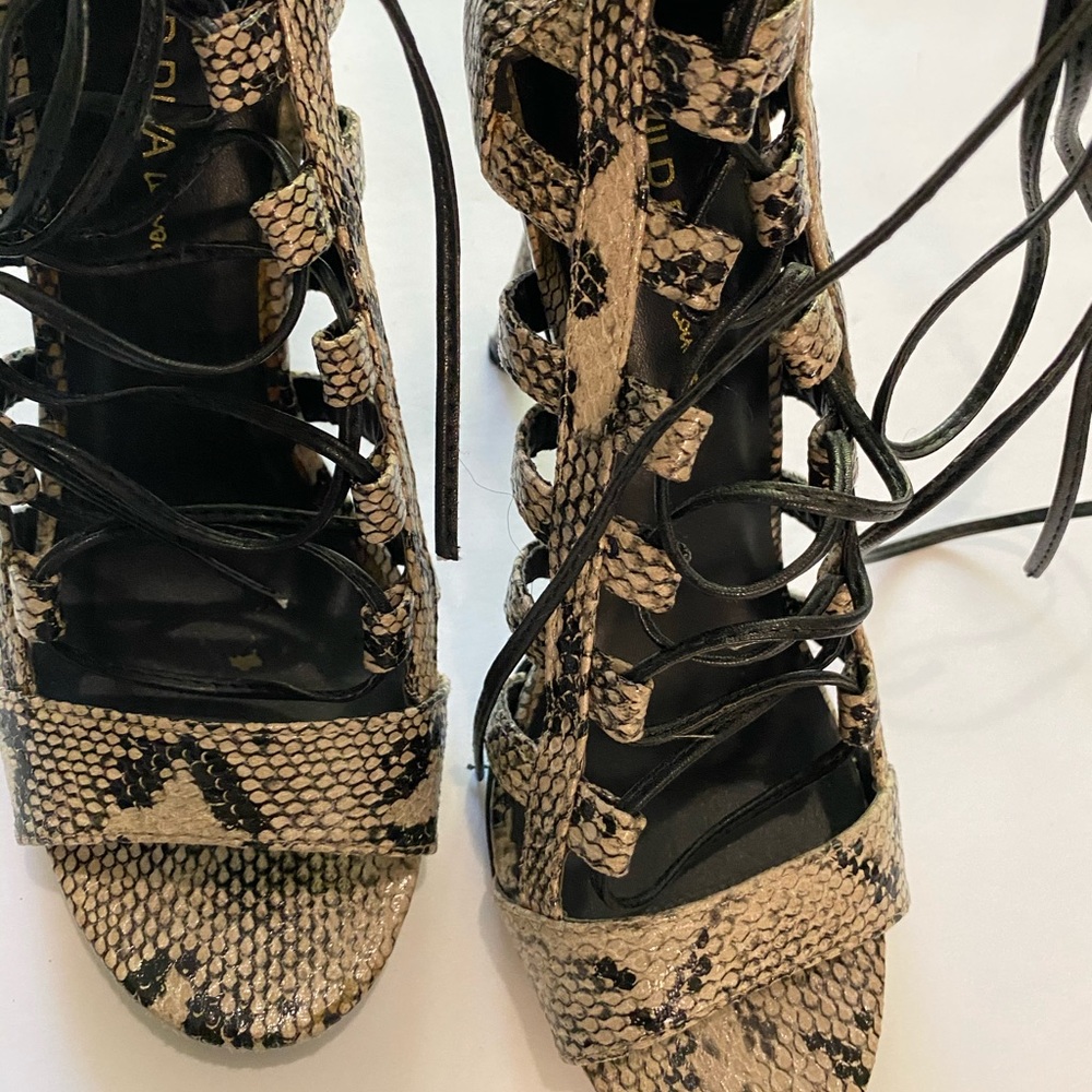 Snake print  Heels